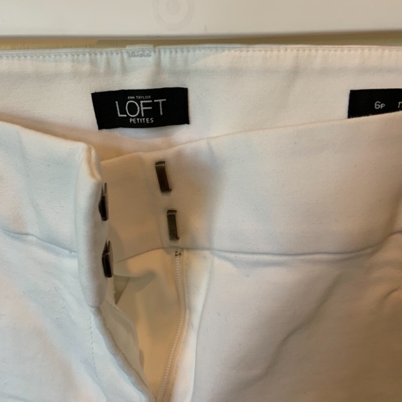 Loft white capris - Picture 2 of 4
